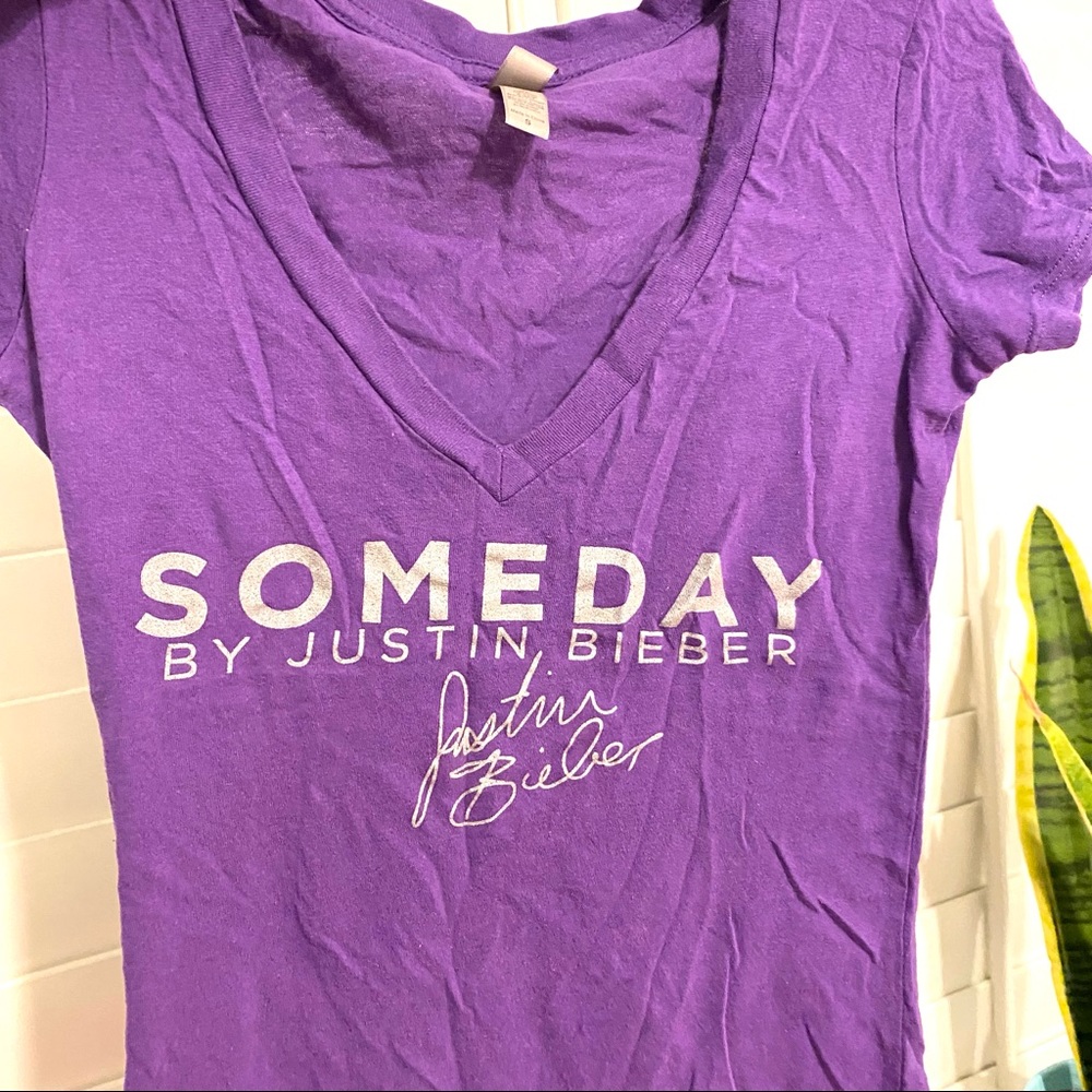 Someday T-shirt by Justin Bieber